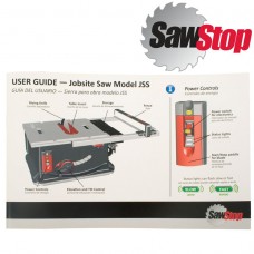 SAWSTOP USER GUIDE / CATALOGUE FOR JSS